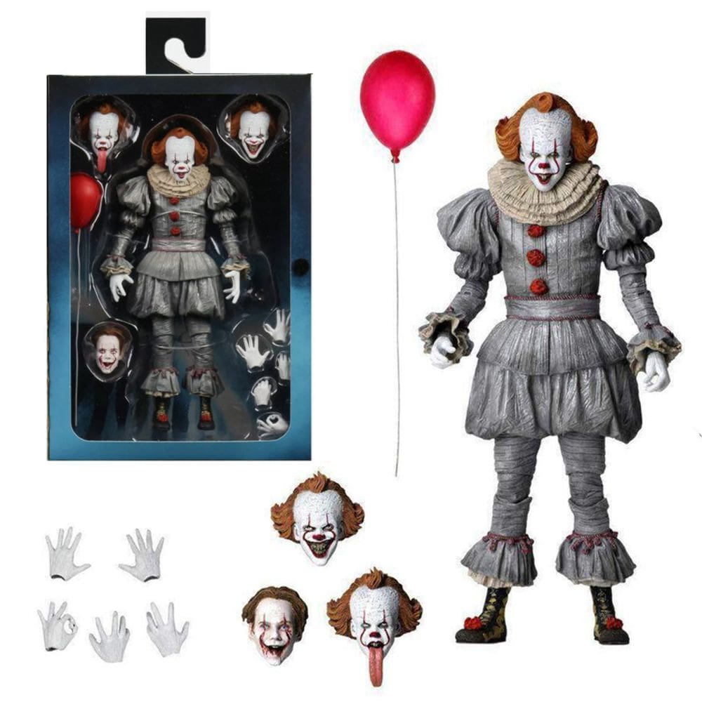 Action Figure Pennywise It A Coisa Chapter 2 Terror 18Cm