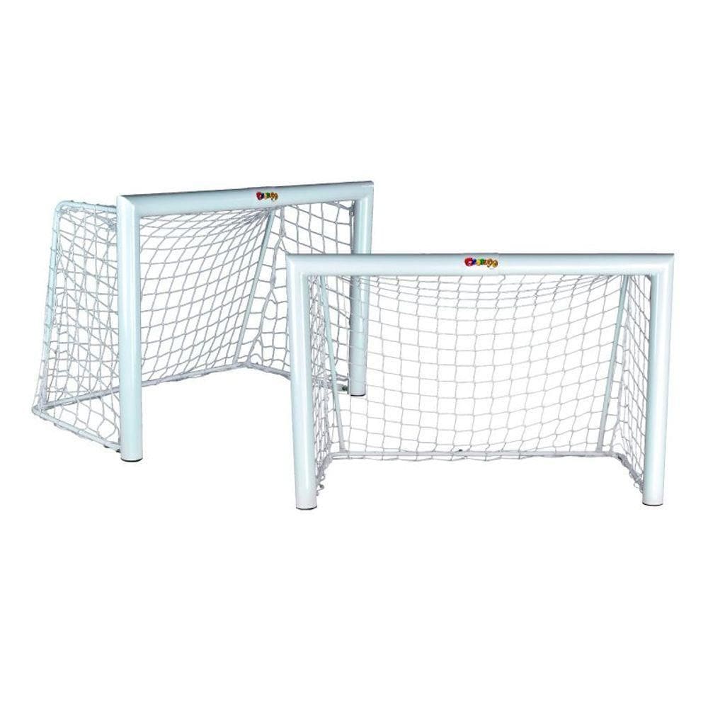 Kit 2 Mini Traves Futebol Prof Goool90 Plus C/ Encaixe Cor Branco