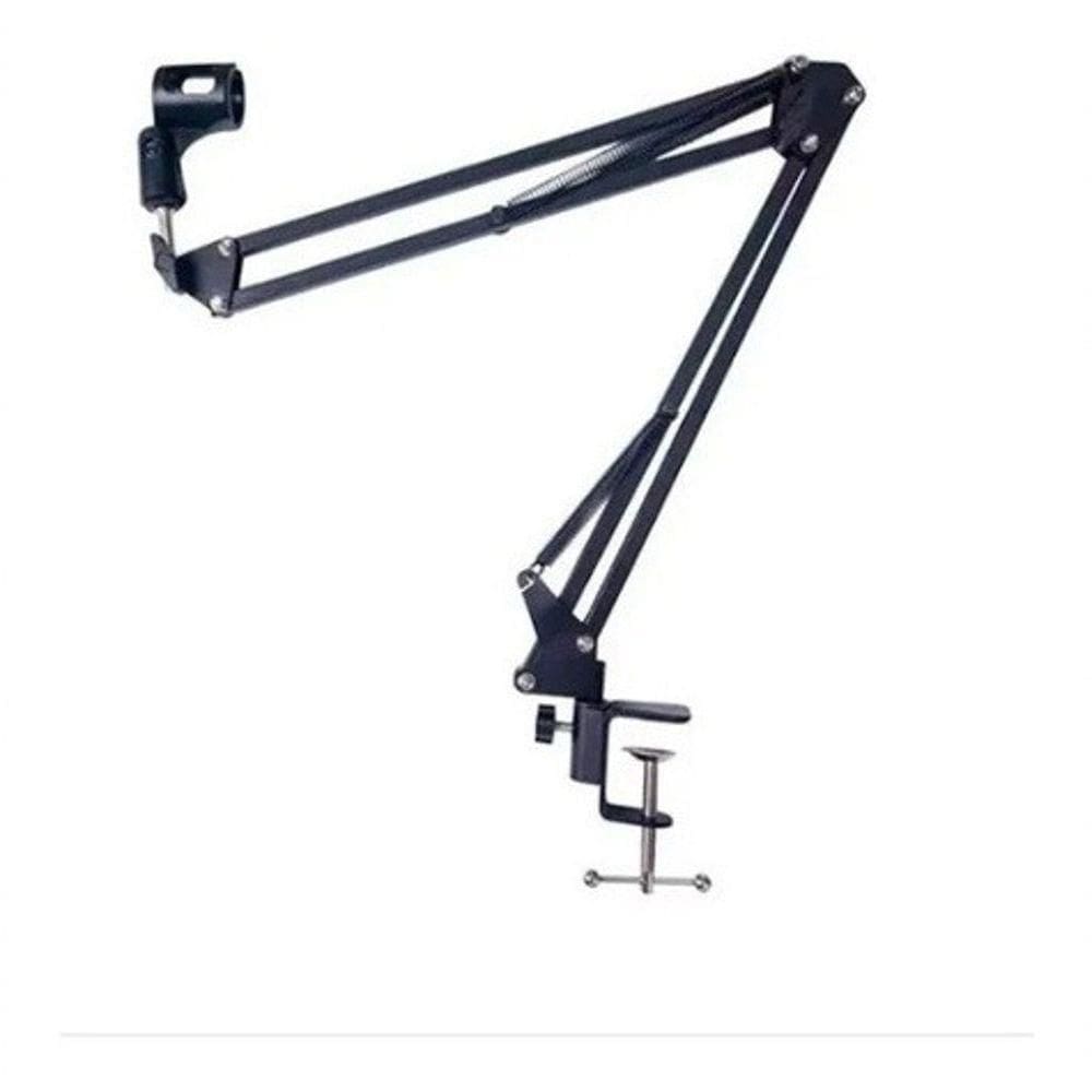 Braço Suporte Pedestal De Mesa Articulado Para Microfones
