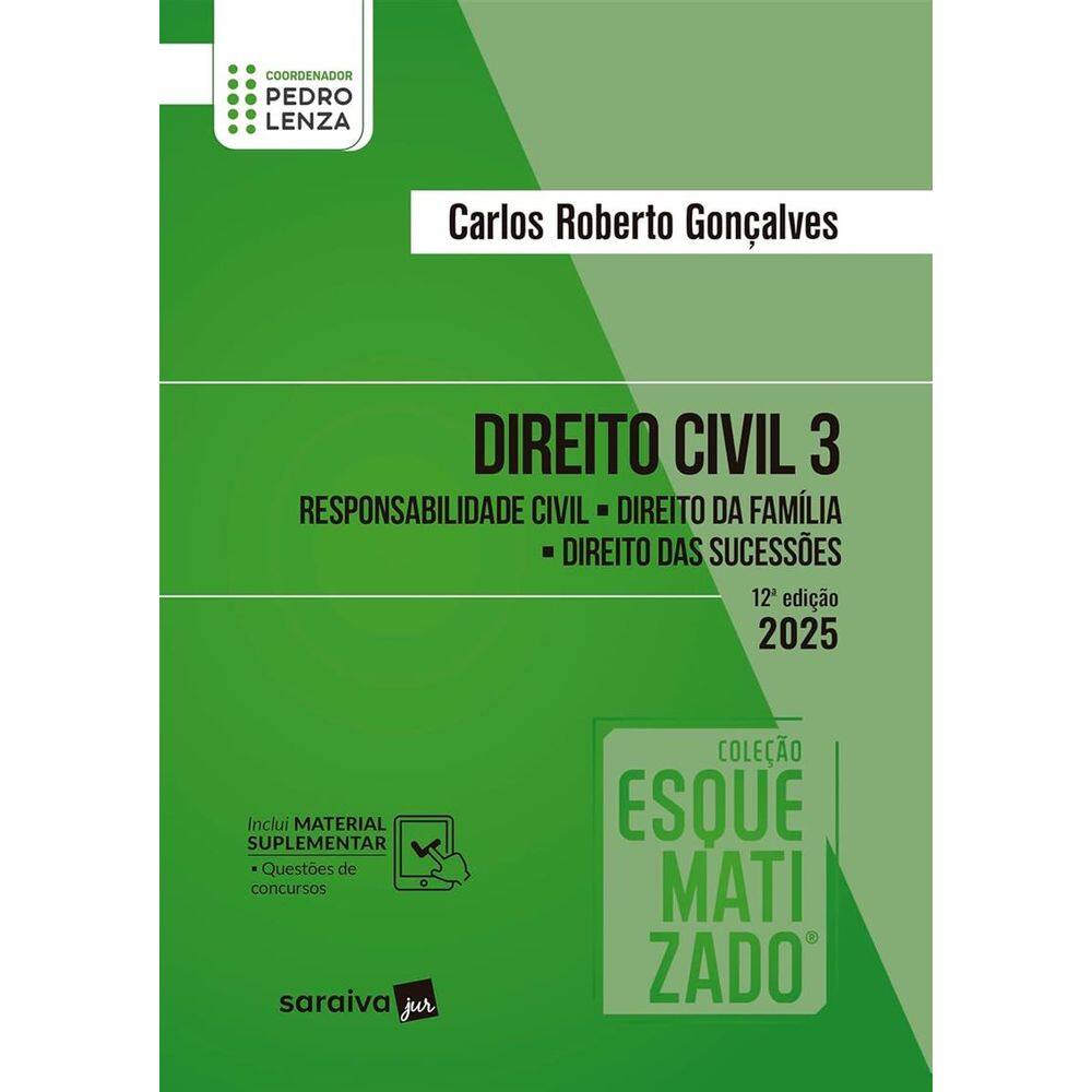 Direito Civil Vol. 3: Responsabilidade Civil; Direito da Família; Direito Das Sucessões