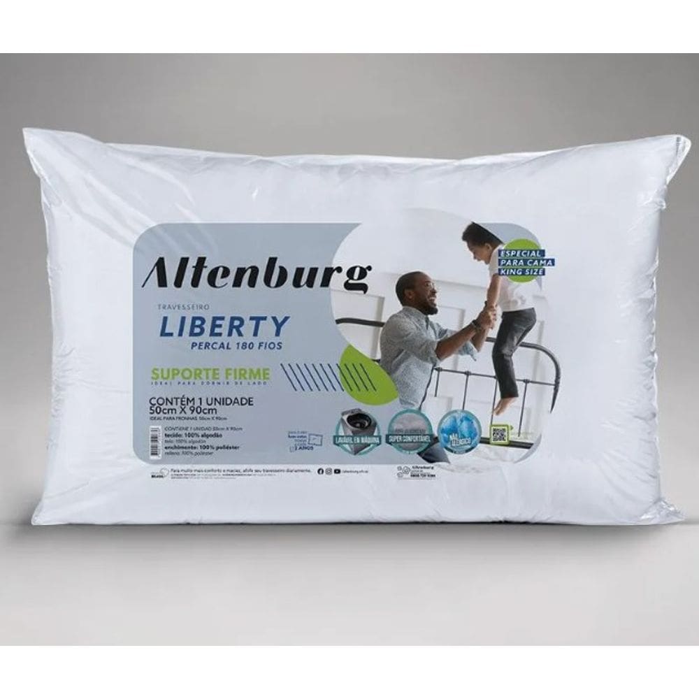 Travesseiro Altenburg Liberty - 50cm x 90cm