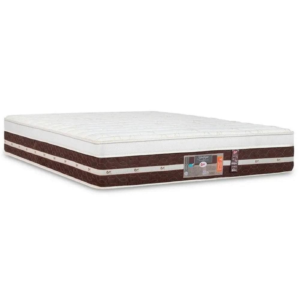 Colchão Castor Queen Silver Star Air Molas Ensacadas 32x158x198