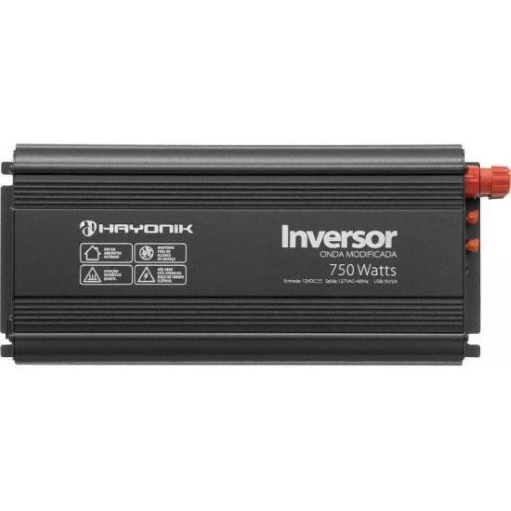 Inversor De Onda Modificada 750W 12Vdc/127V Pw12-1 Hayonik