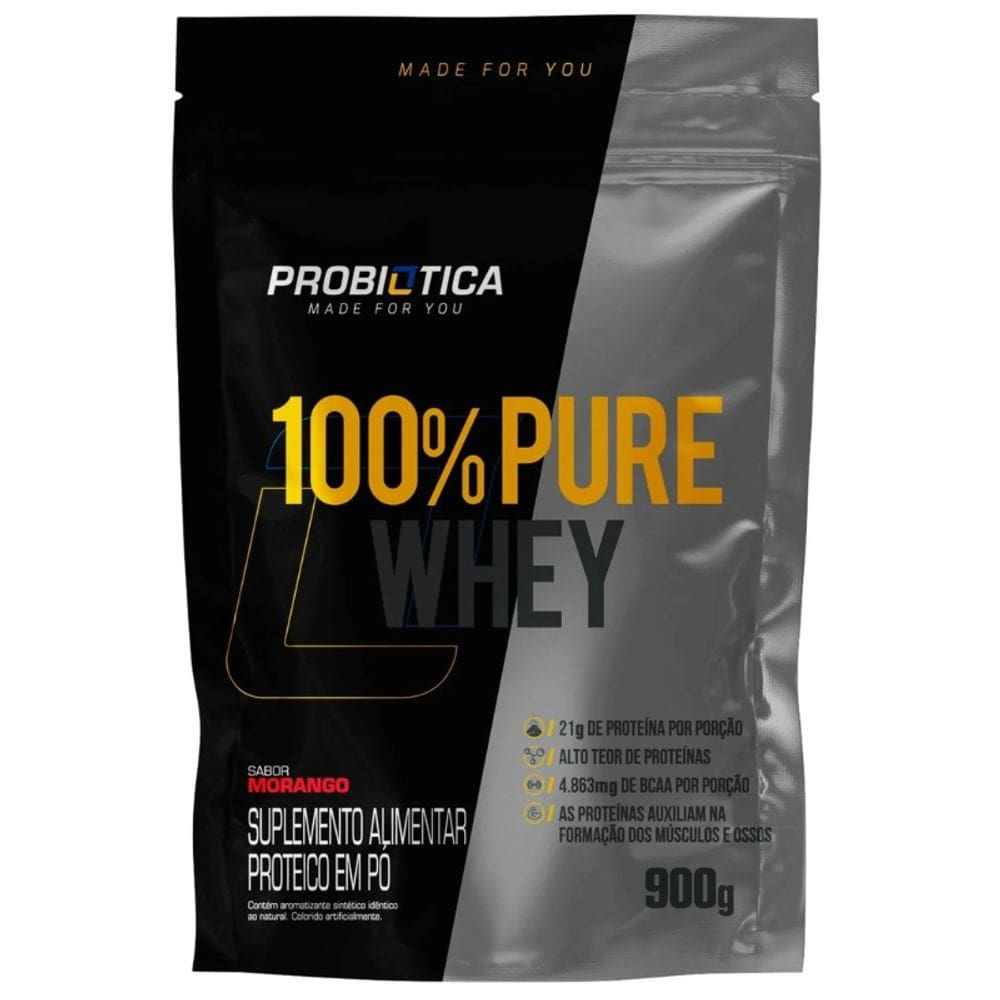 100% Pure Whey Refil (900g) Probiótica