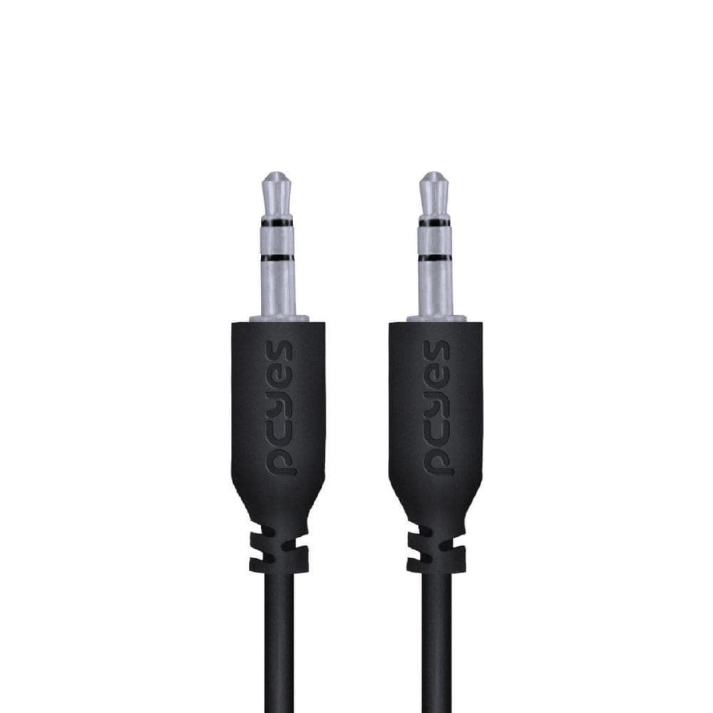 Cabo P2 3.5Mm Macho Para P2 3.5Mm Macho 28Awg Puro Cobre 2 M