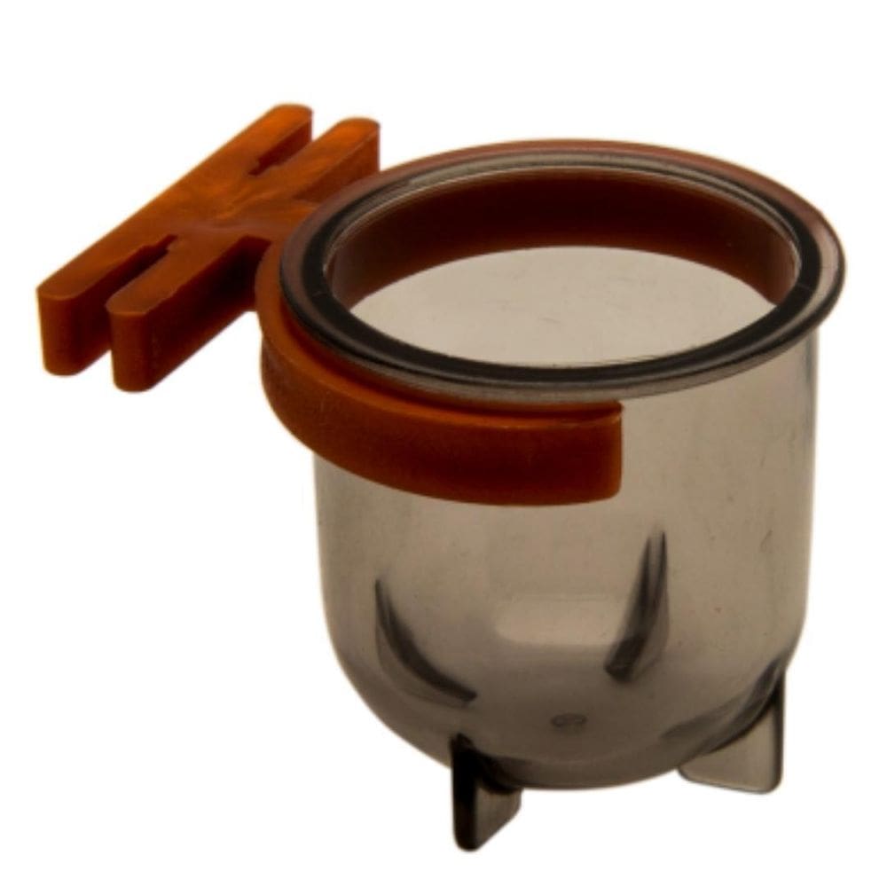 Porta Vitaminas Pequeno Fumê Presilha Cobre 12Un