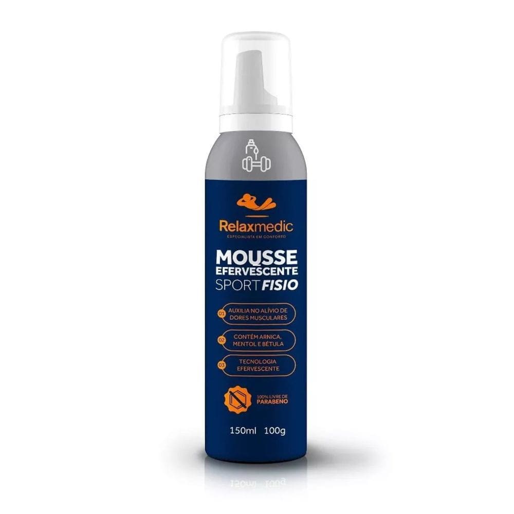 Mousse Spray Efervescente Arnica Dor Sport Fisio Relaxmedic