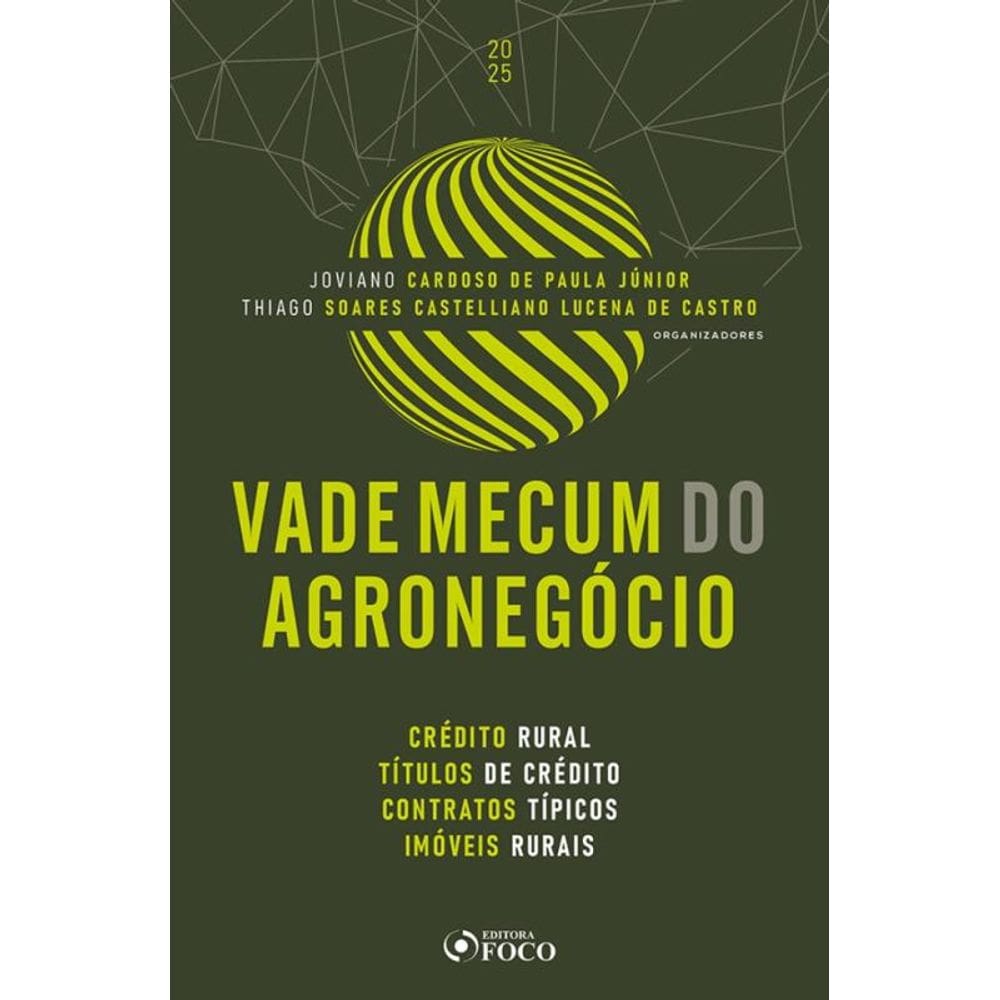 Vade Mecum Do Agronegócio -1ª Ed -2025