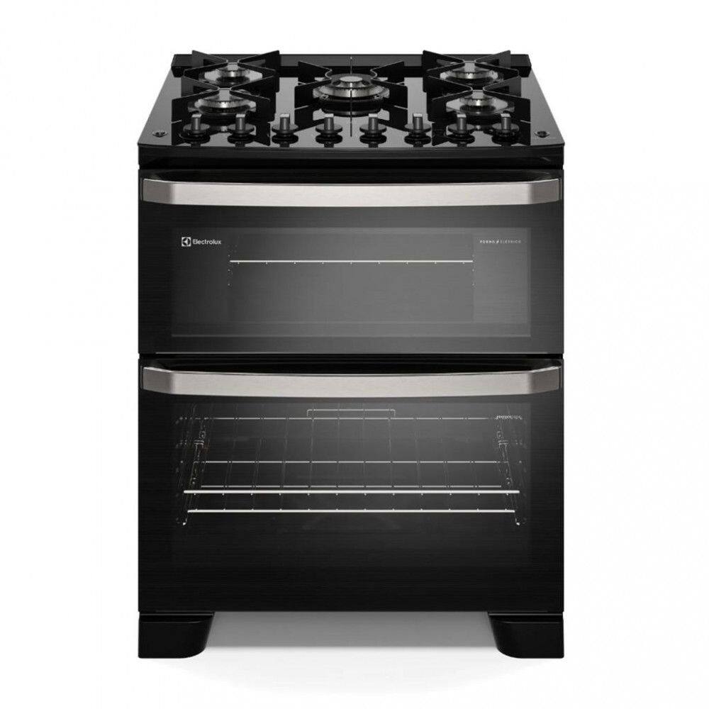 Fogão 5 Bocas Electrolux Experience FE5DP com Mesa de Vidro