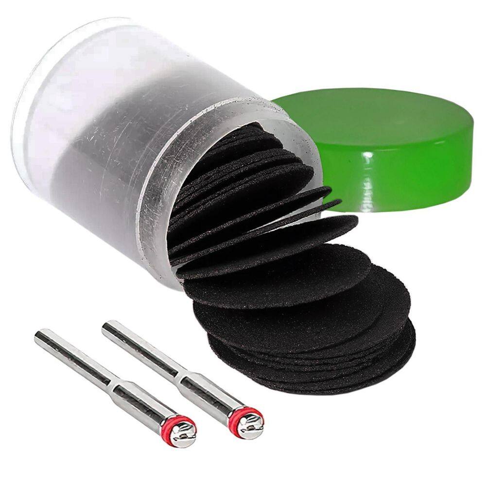 Kit 30 Disco De Corte 24Mm 2 Hastes 3Mm Para Micro Retífica