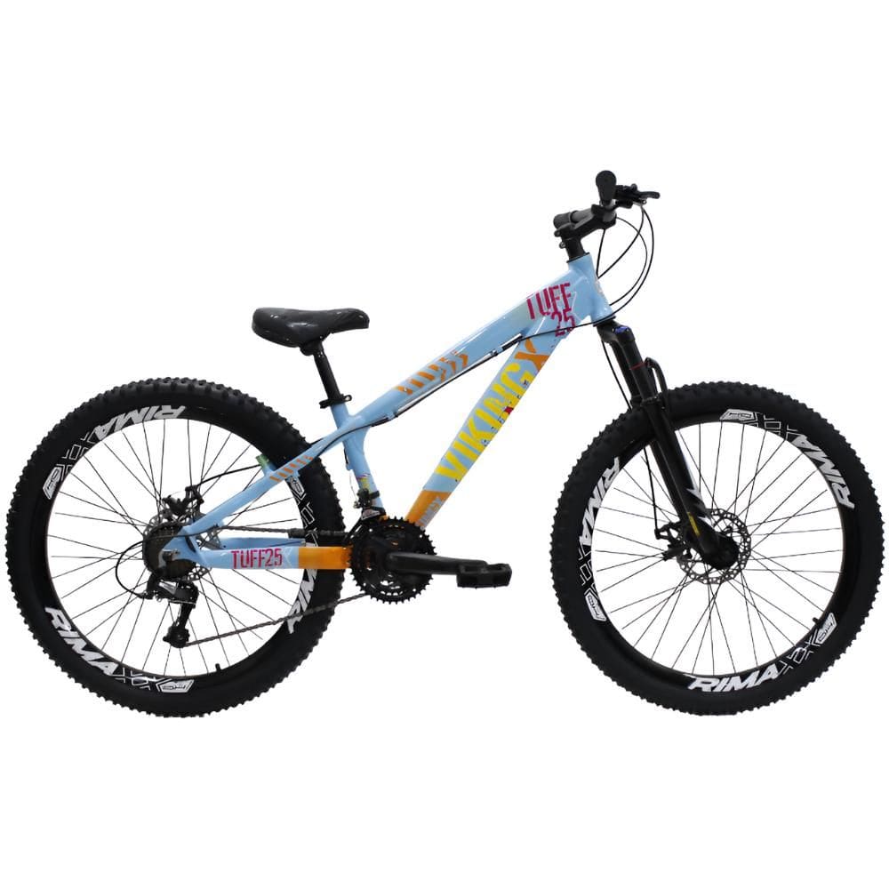 Bicicleta Aro 26 Bike Vikingx Freeride Freio a Disco