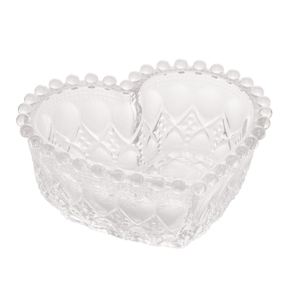 Bowl de Vidro Coração Balls 13,5cm - Lyor