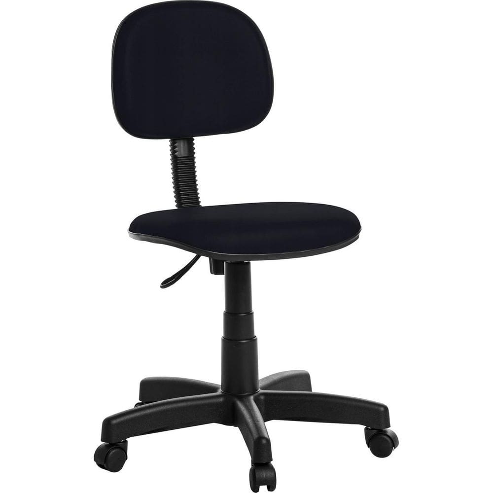 Cadeira De Escritório Secretaria Azul Escuro Rce