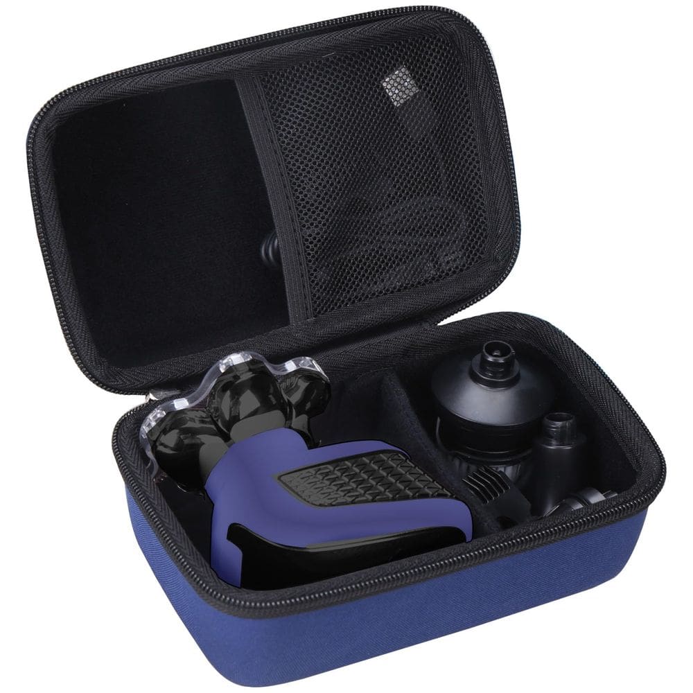 Estojo de viagem para Wyklaus Upgrade Head Shaver 7D para homens carecas