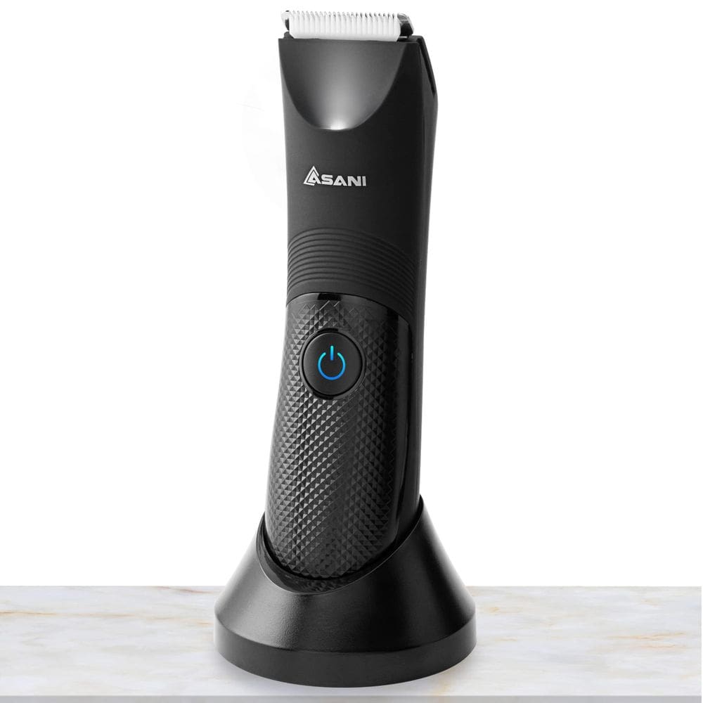 Aparador de pelos corporais Asani Upkeeper masculino recarregável úmido/seco