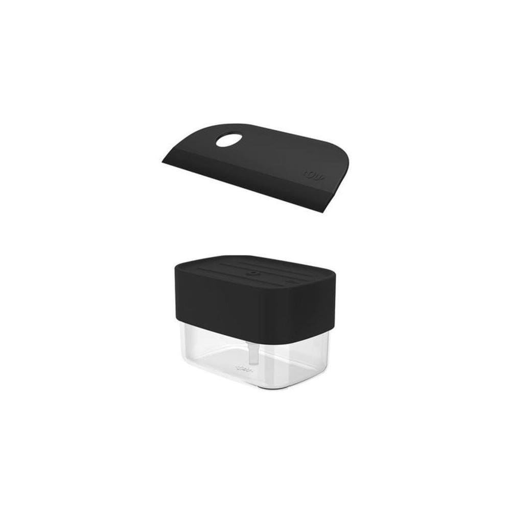Kit 2 Peças Porta Detergente E Rodinho De Pia Linha Trium Ou