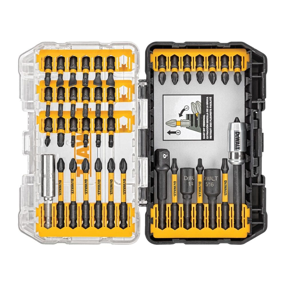 Conjunto de chaves de fenda DEWALT Impact Ready FlextorQ de 40 peças
