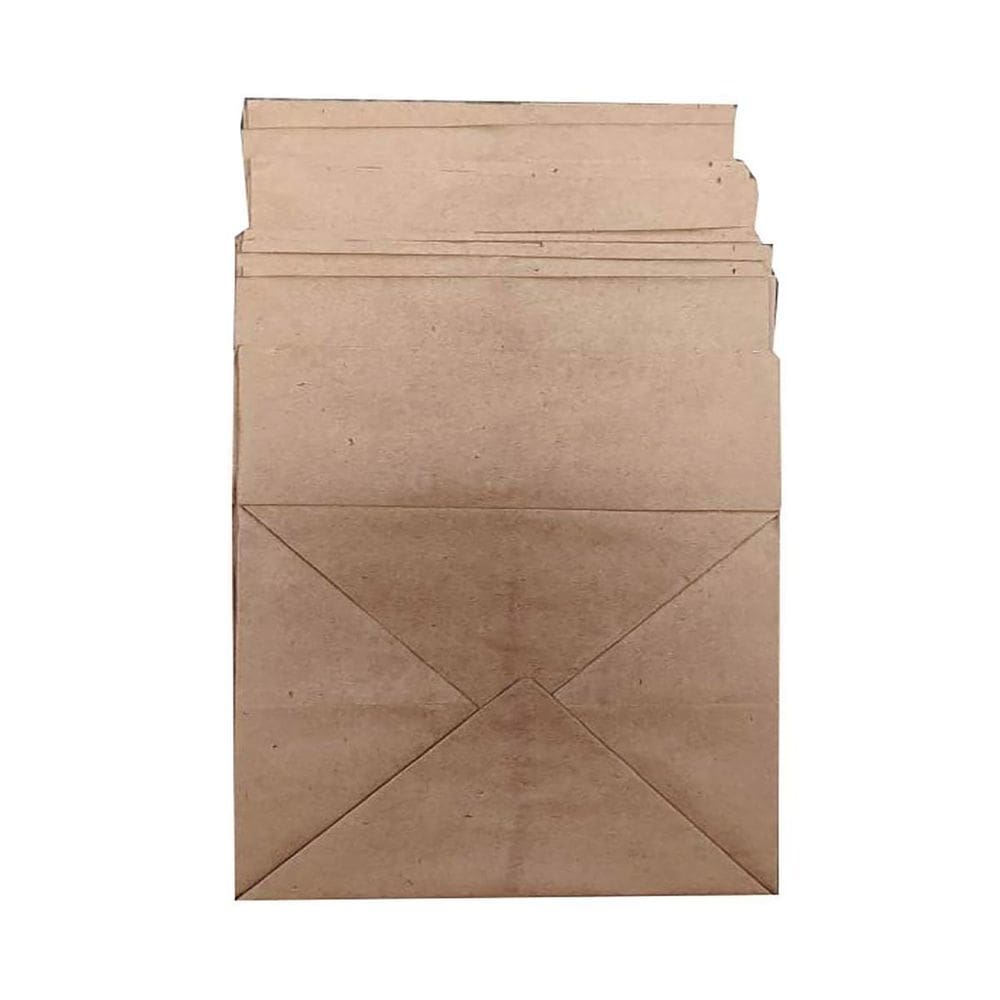 Saco De Papel Kraft Delivery 120G 25X22X30Cm Pacote Com 100