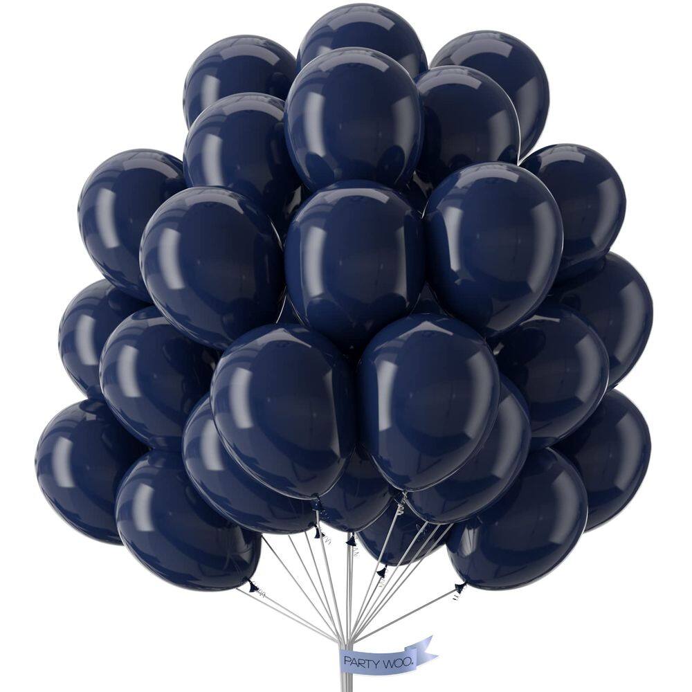 Balões PartyWoo Nile Blue de 12 polegadas e 50 unidades para decoração