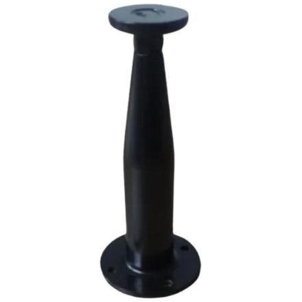 04 Pé Armário Távola Alumínio P/Móveis 12Cm Preto Regulável