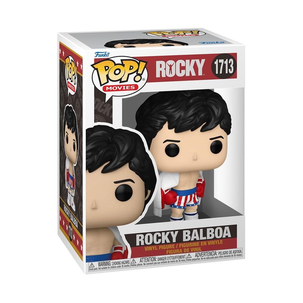 Boneco de vinil Funko Pop! Filmes Rocky Balboa Rocky IV 10,8 cm