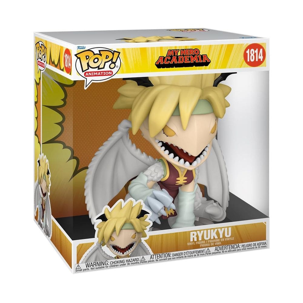 Boneco de vinil Funko POP Jumbo MHA Ryukyu Dragon 25,7 cm