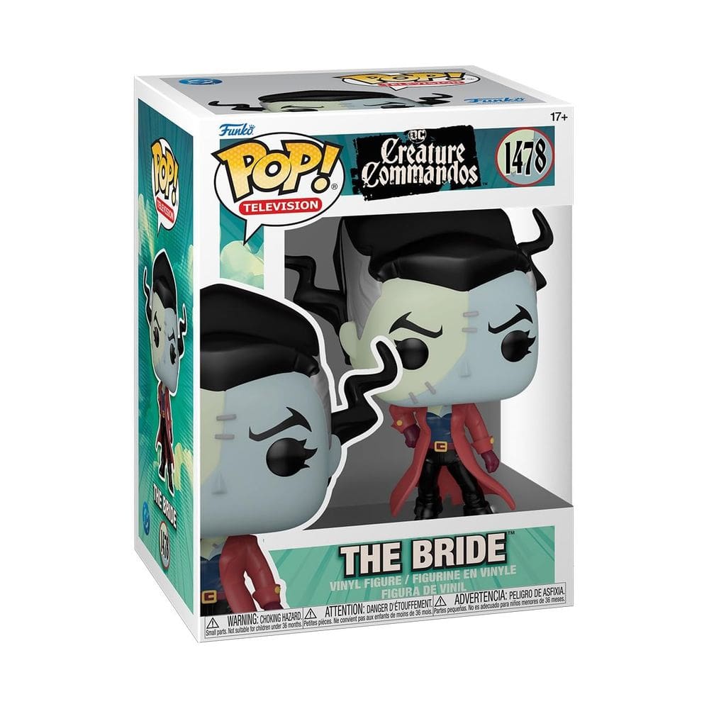 Boneco de vinil Funko POP TV Creature Commandos The Bride