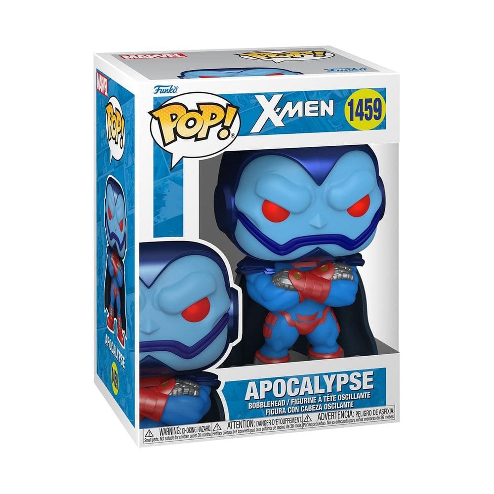 Boneco de vinil Funko POP Marvel X-Men Apocalypse com 12 cm de altura