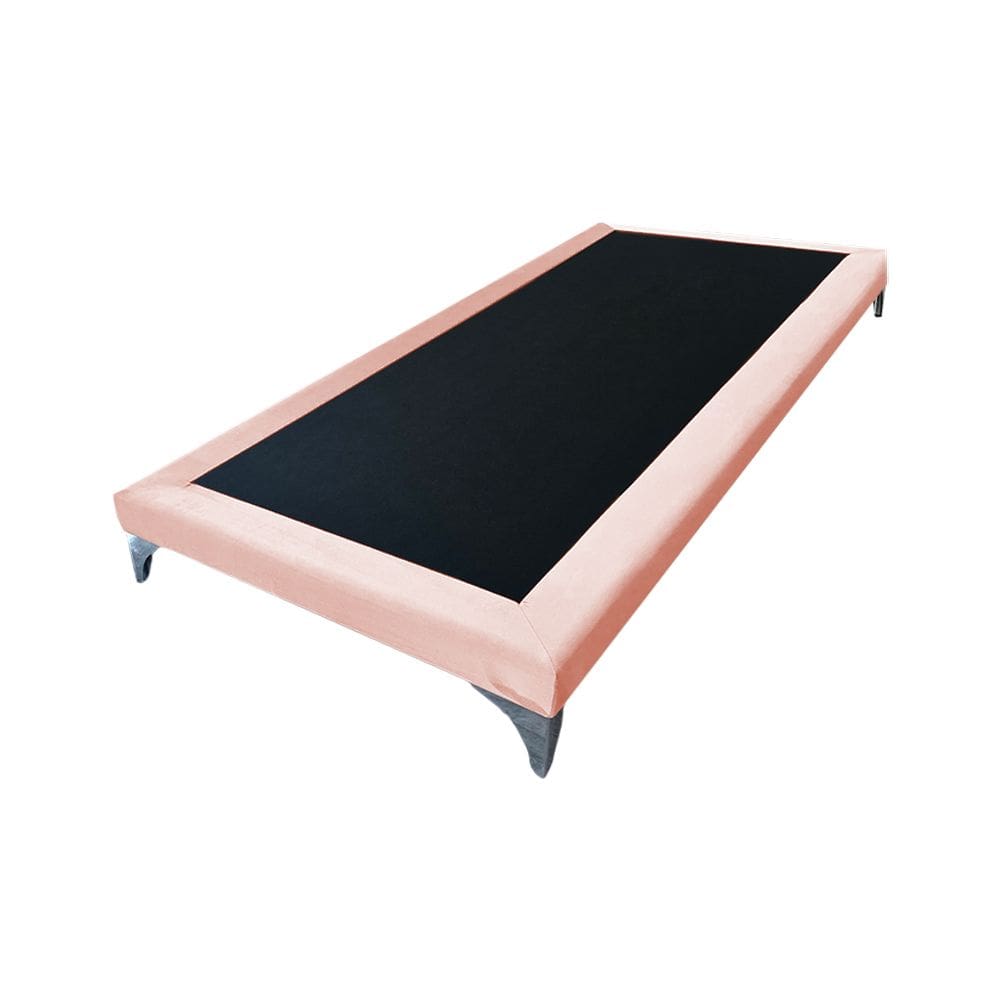 Cama Oriental Premium Solteiro Veludo Rose