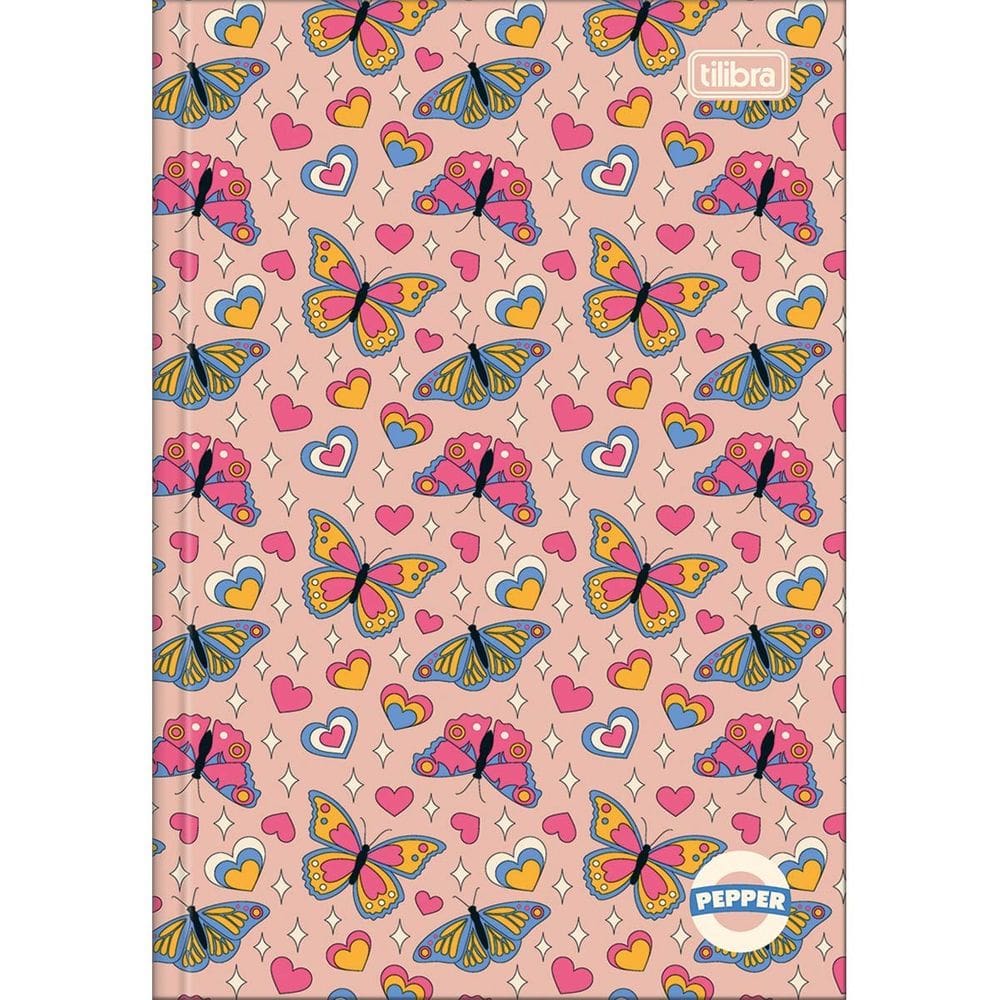 Caderno Brochura Universitario Pepper 40 Folhas Tilibra