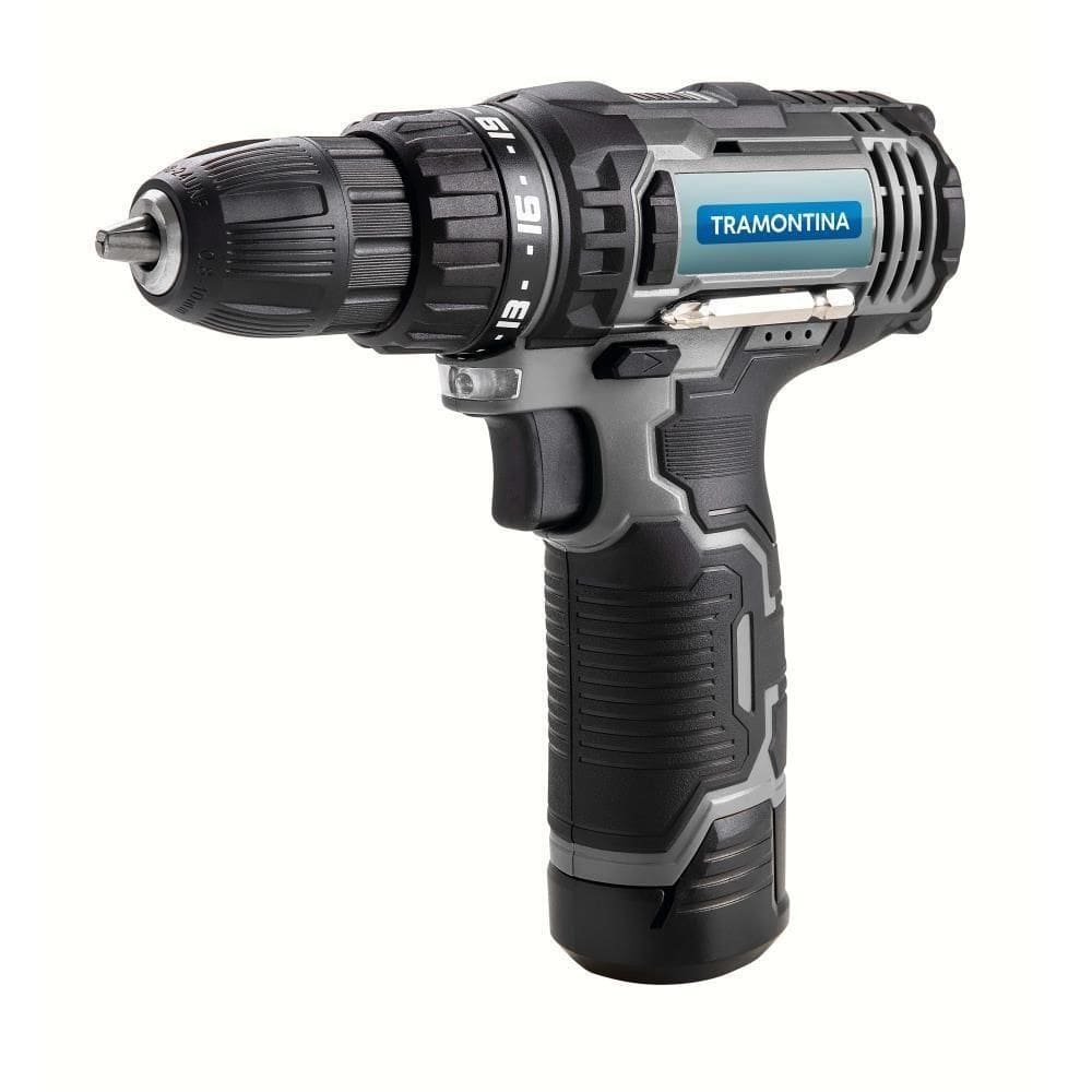 Parafusadeira Furadeira Tramontina 10,8V 30 Peças Com Maleta 42382030