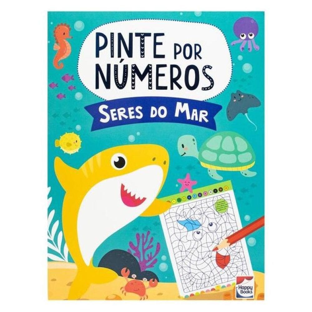 Pinte Por Números: Seres Do Mar