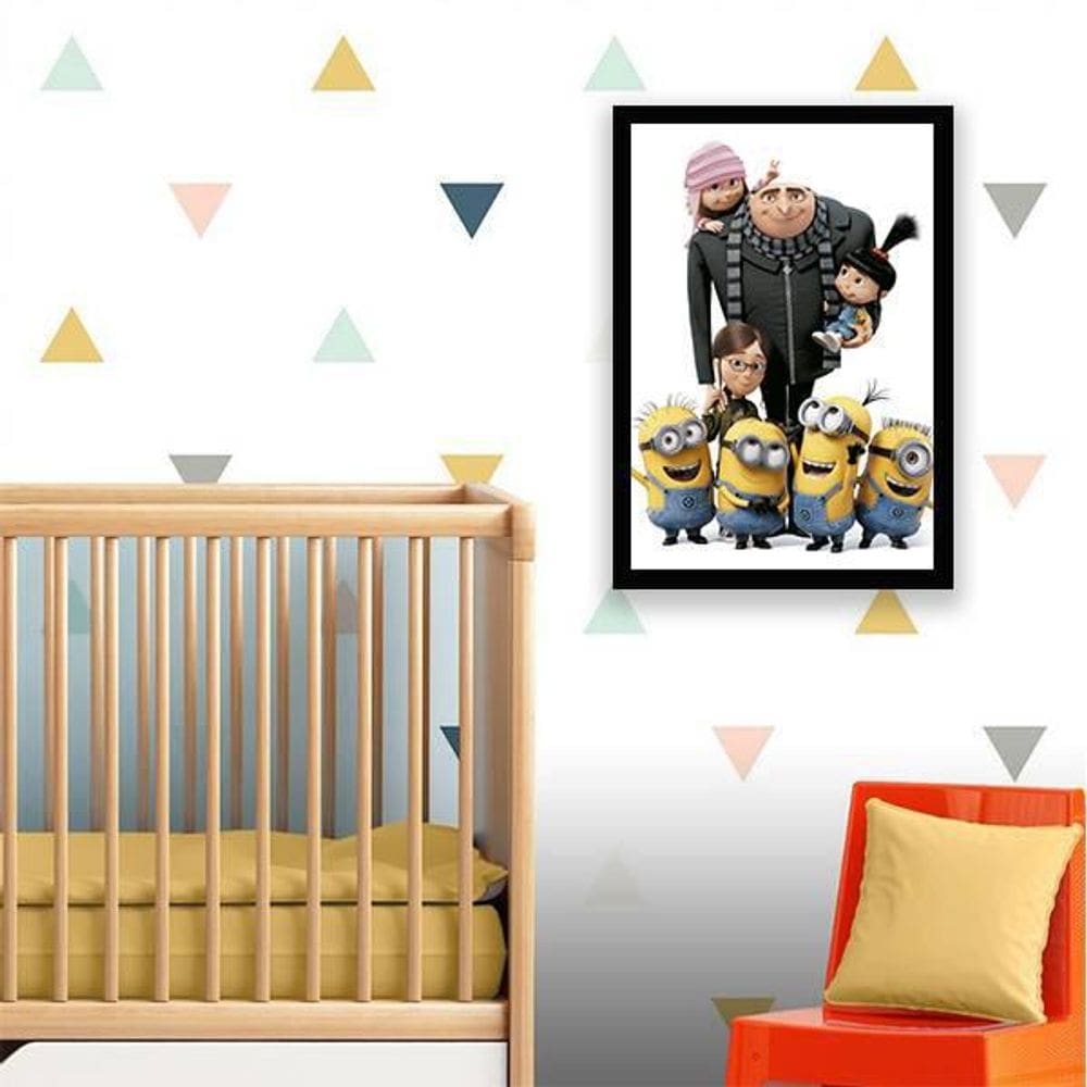 Quadro Decorativo Meu Malvado Favorito - Minions