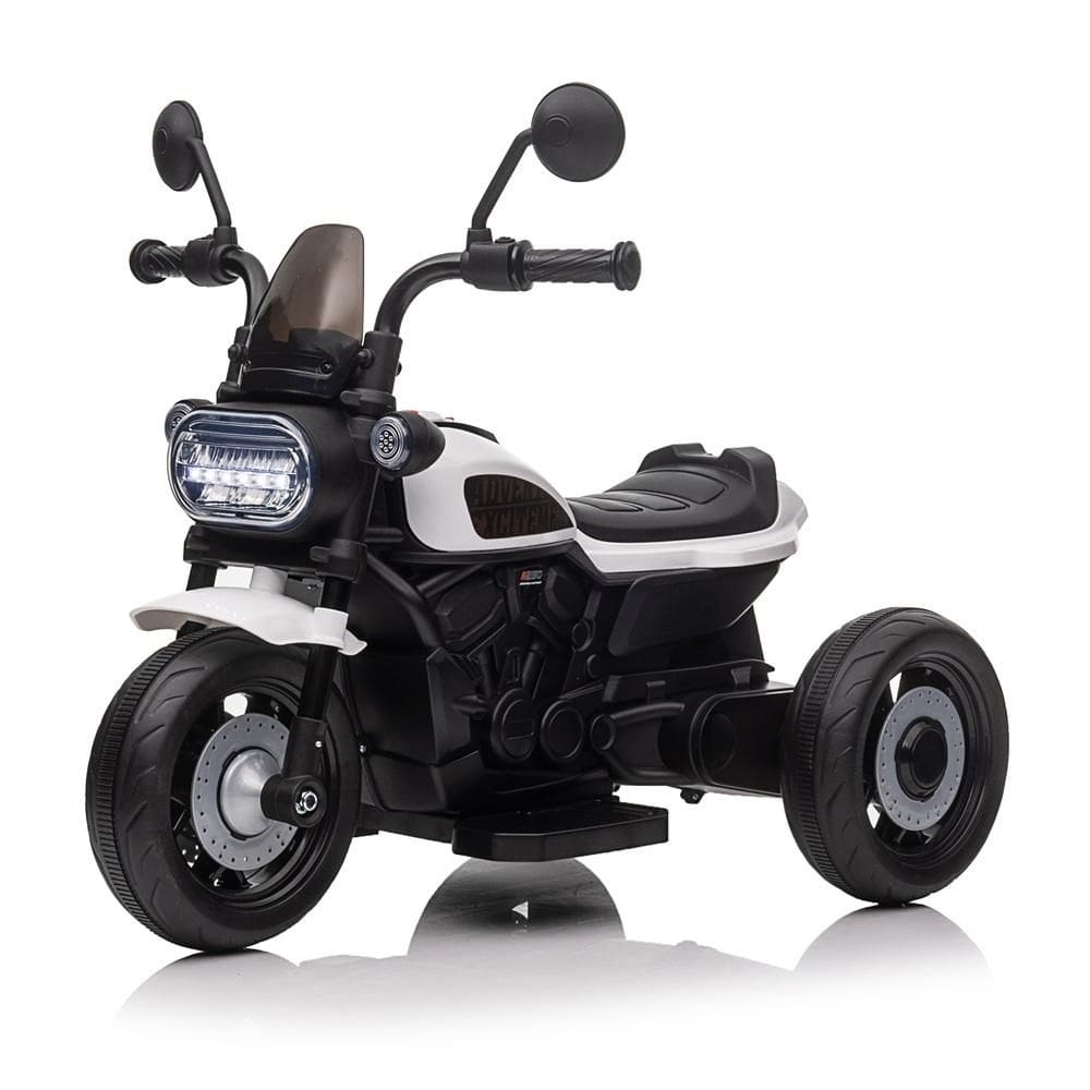 Moto Eletrica Infantil Freeway King 3 Rodas 6V Branca - Bel