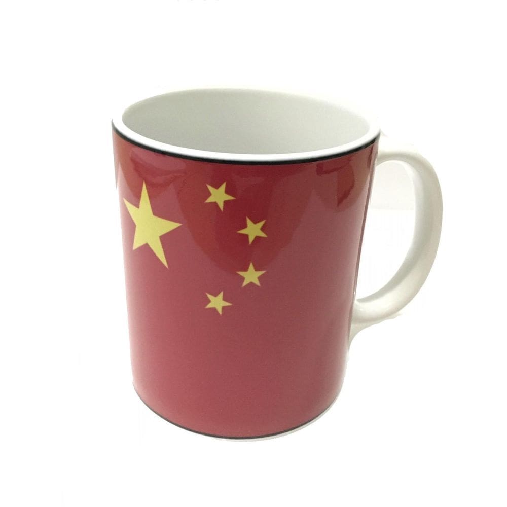 Caneca Da Bandeira Da China