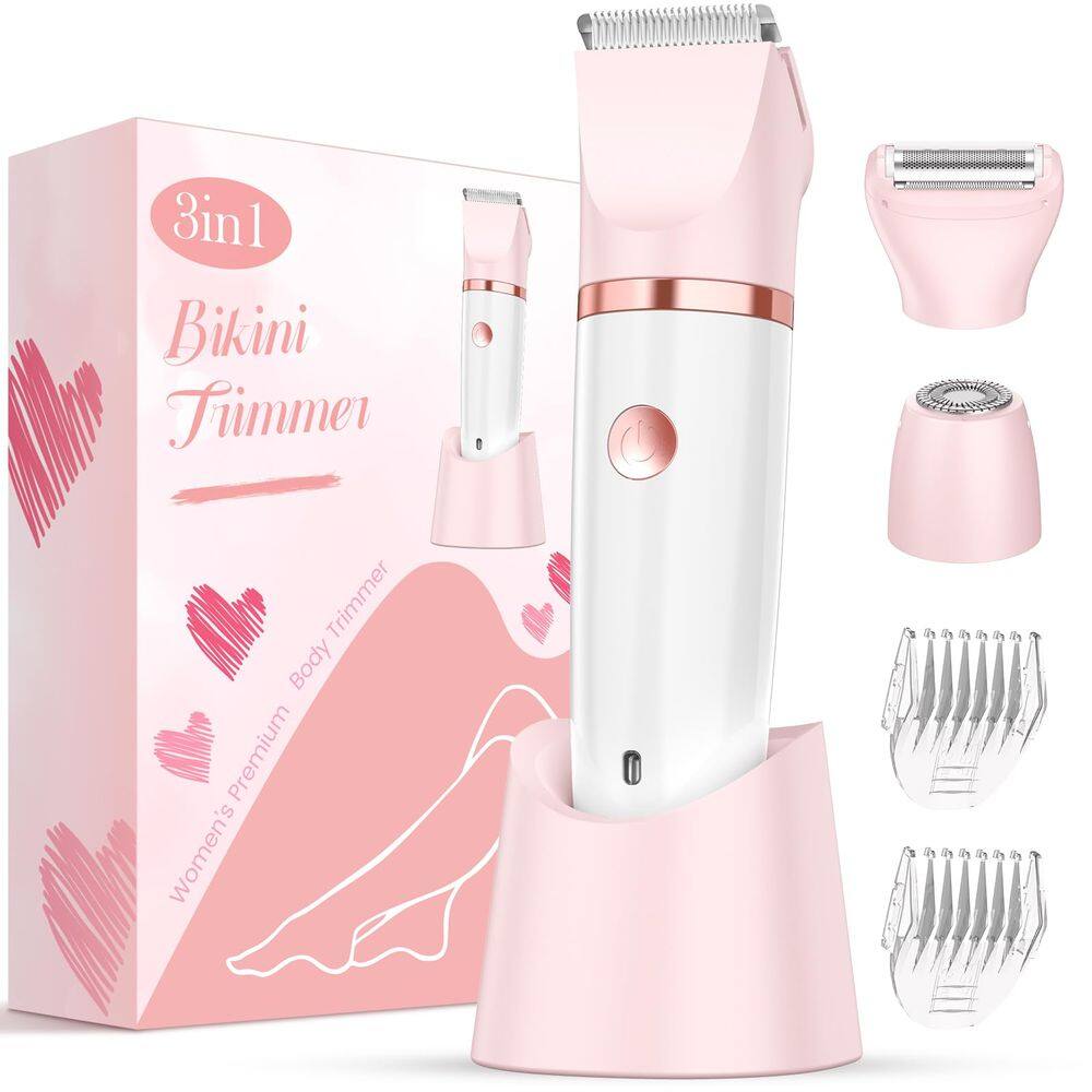 Aparador de biquíni Bazivve Electric Razor Shaver para mulheres
