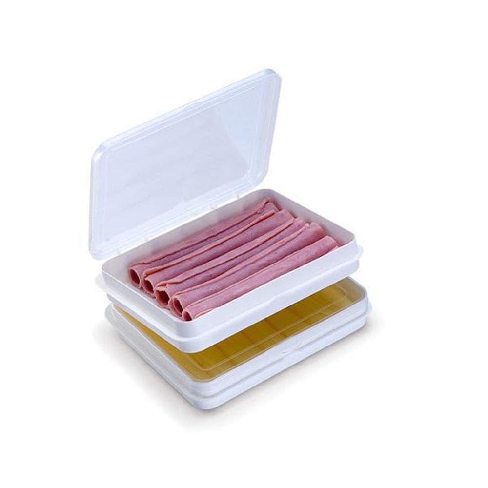 Porta Frios Com Tampa Transparente 2 Gavetas Pf240 Delta