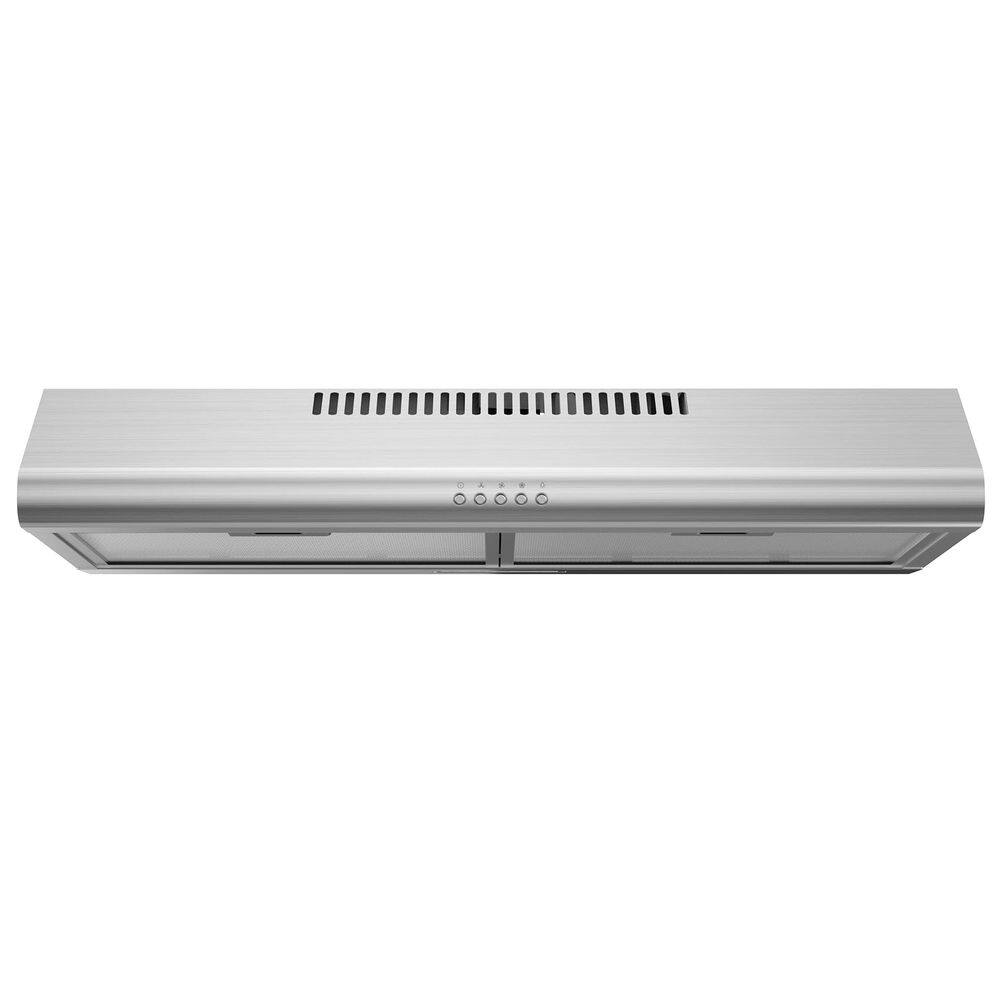 Range Hood Midea MVU30W6AST 76cm com ventilador de exaustão de 3 velocidades