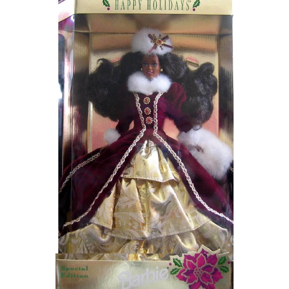 Barbie Happy Holidays 1996 Edição especial afro-americana