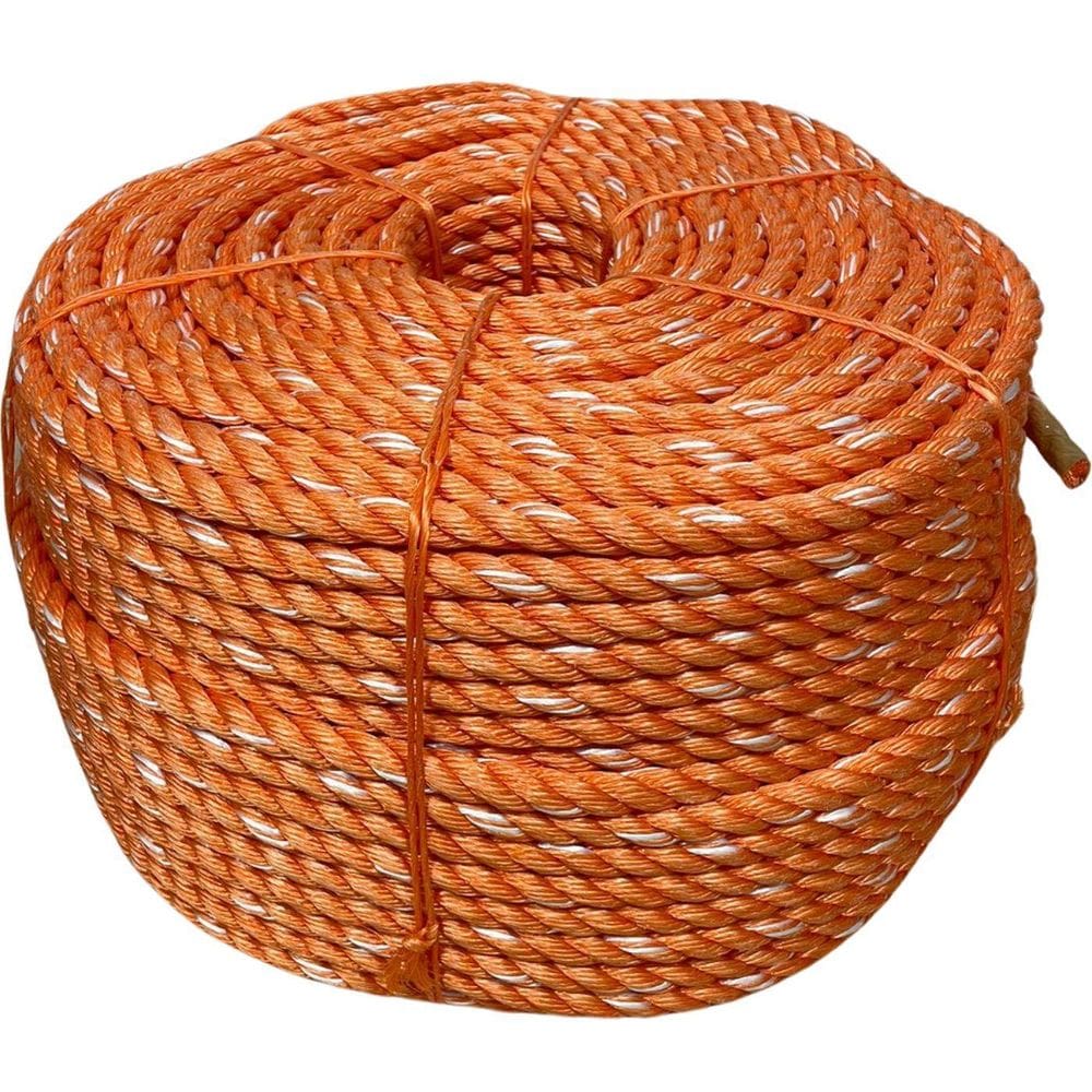 Corda Polipropileno 3P Laranja 16Mm 50M