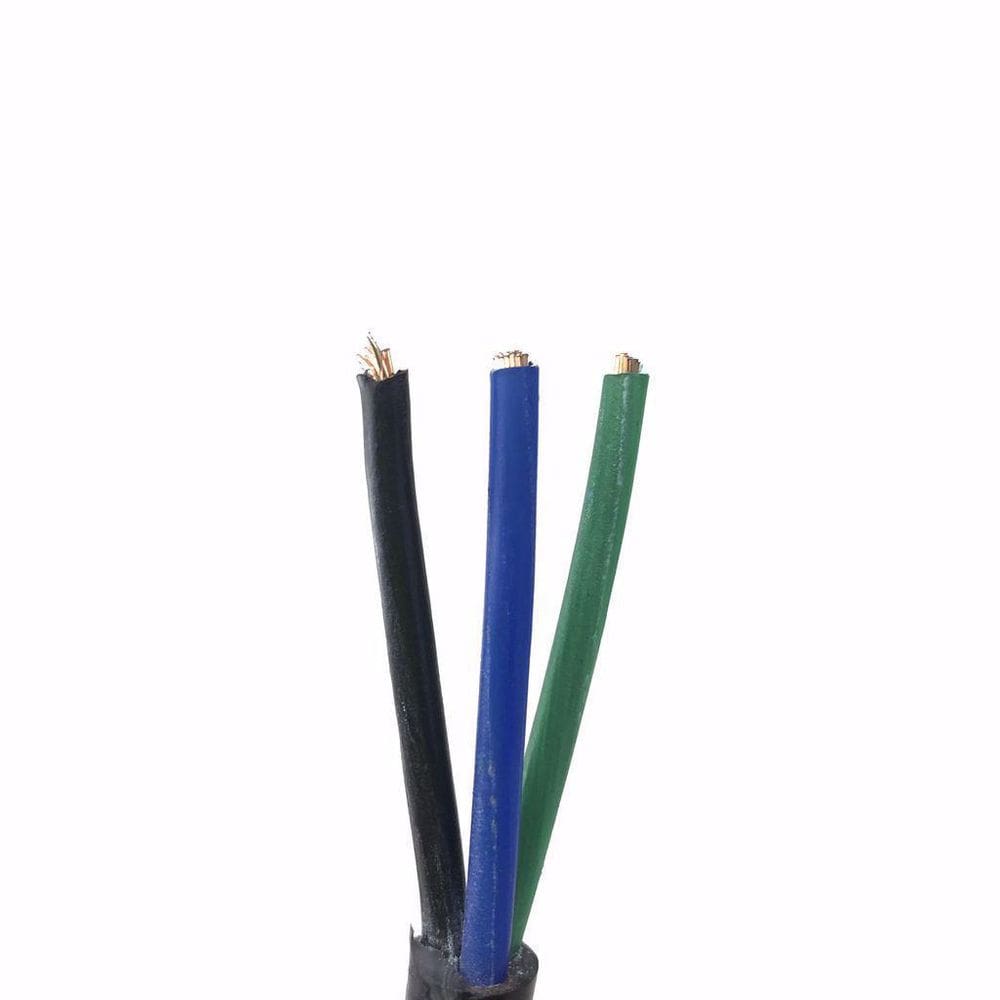 Cabo Flexivel Tipo Pp 3 X 2,5 Mm 1Kv - Rolo Com 100 Metros