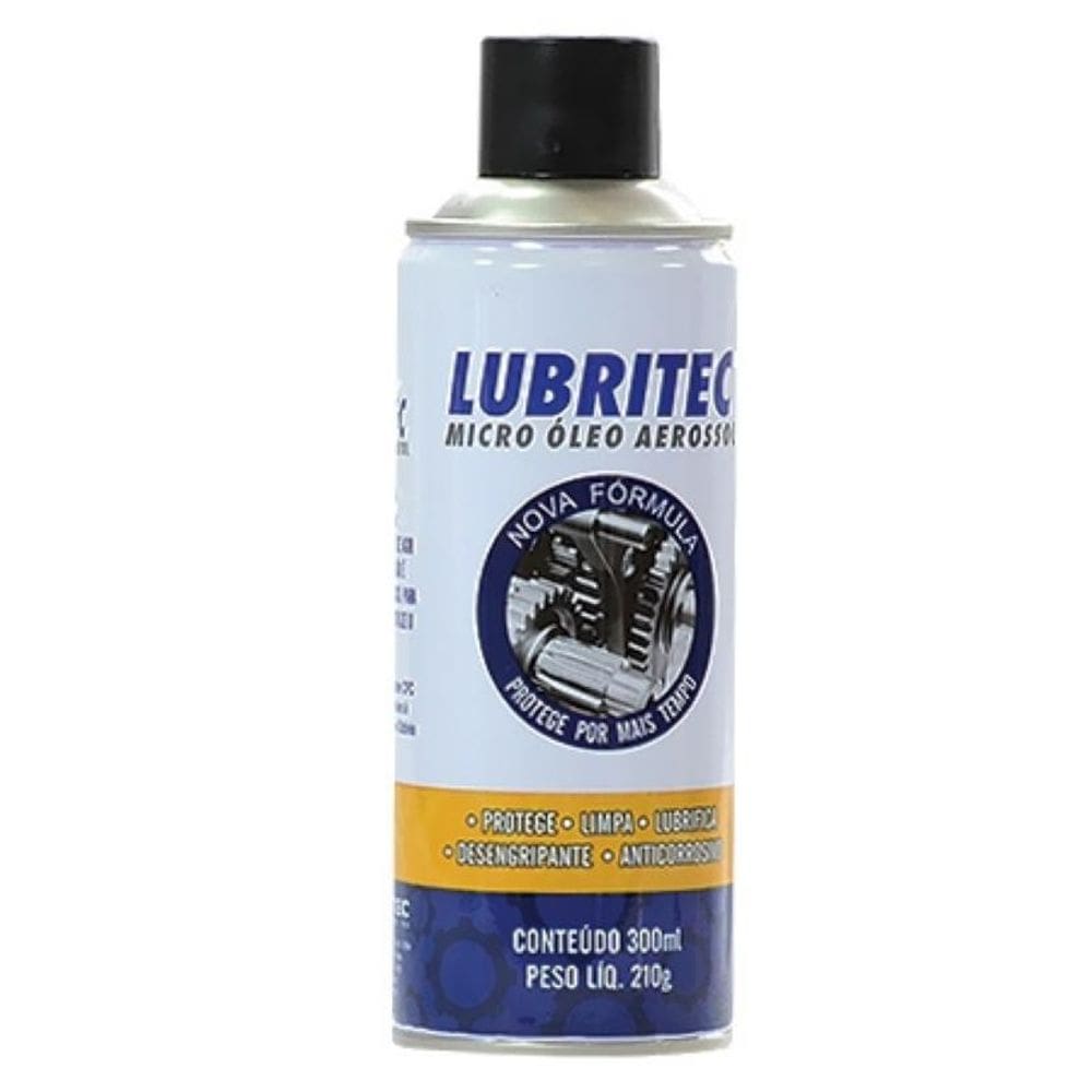 Spray Lubrificante e Desengripante Lubritec - 300ml / 210g