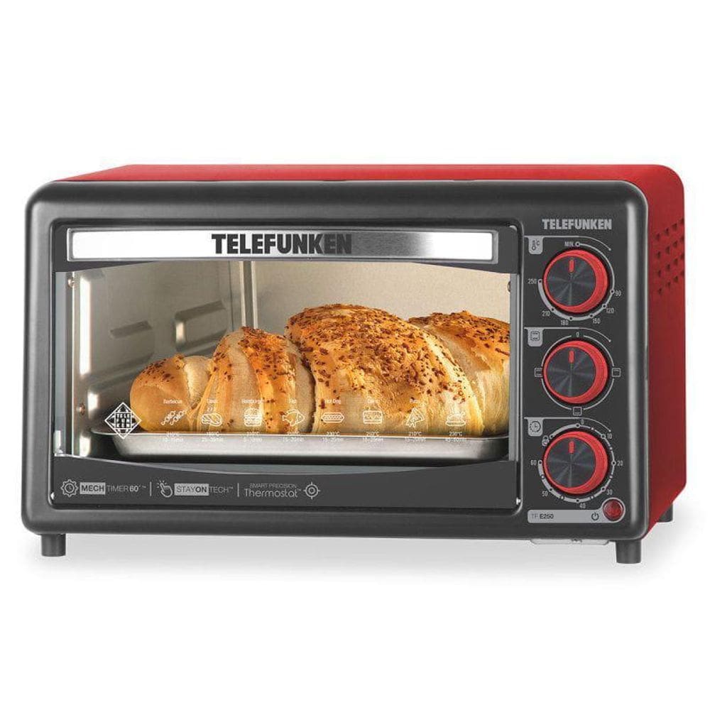 Forno Elétrico Telefunken 20Litros 1300W E250C 220V