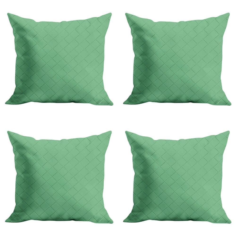 Jogo de Capas de Almofada Courino 43cm x 43cm 4 peças - Rio Home