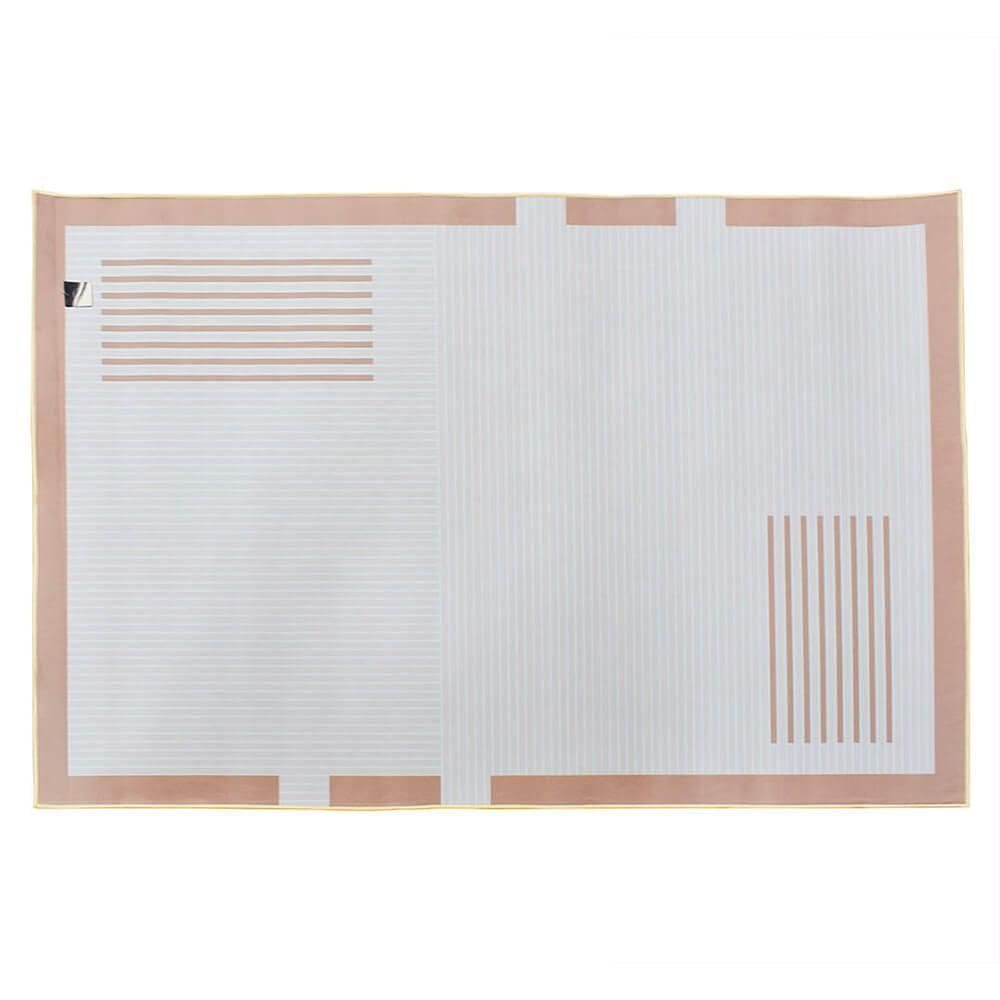 Tapete Decorativo para Sala e Quarto 1,00 x 1,40m Geométrico - Rio Home