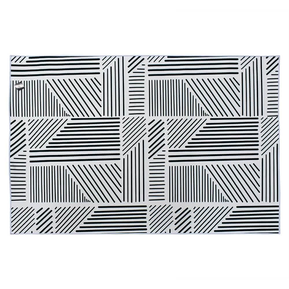Tapete Decorativo para Sala e Quarto 1,00 x 1,40m Geométrico - Rio Home
