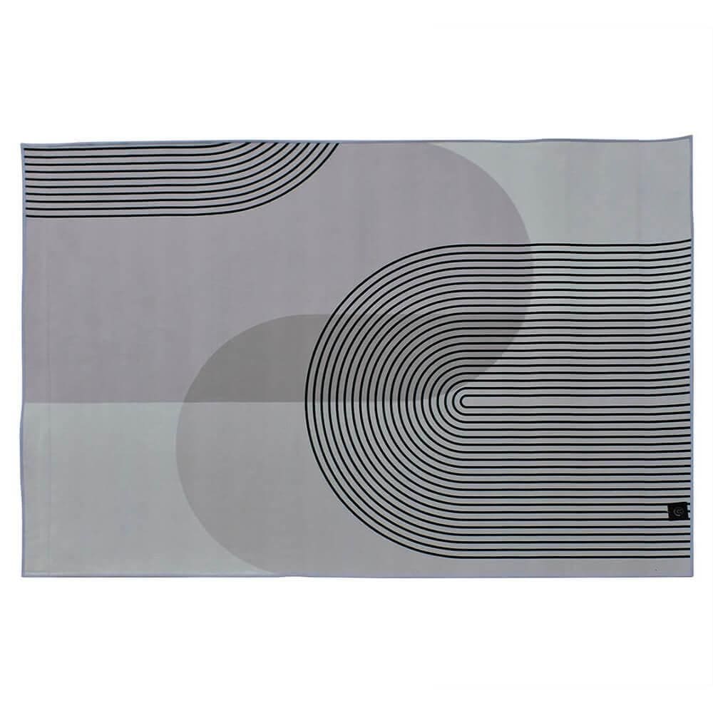 Tapete Decorativo para Sala e Quarto 1,00 x 1,40m Geométrico - Rio Home