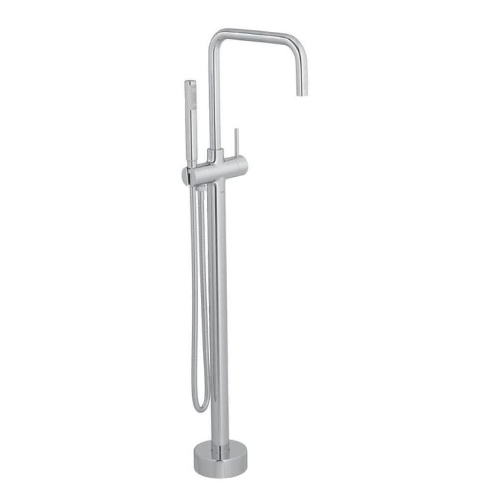 Misturador Monocomando De Piso Para Banheira Quadrado Deca You Cromado Deca