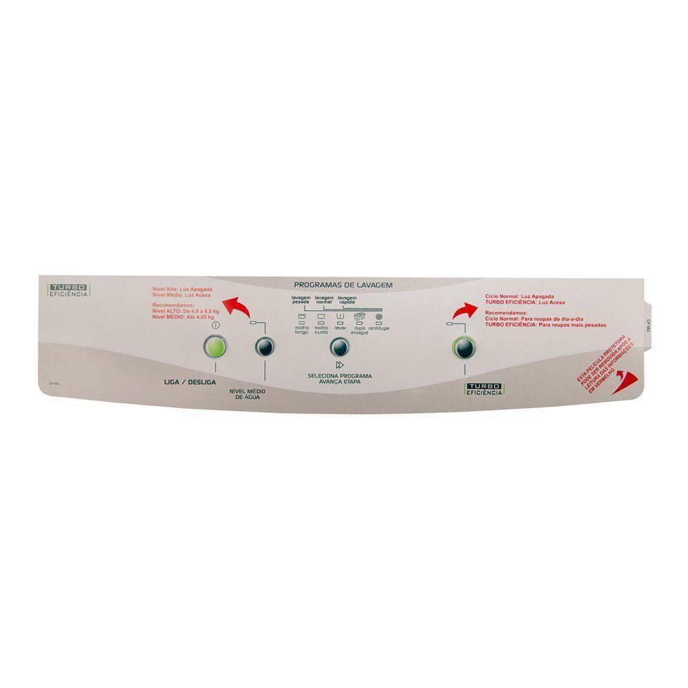 Painel Decorativo P0563 Lr Brastemp Bwm08A Peça Paralela