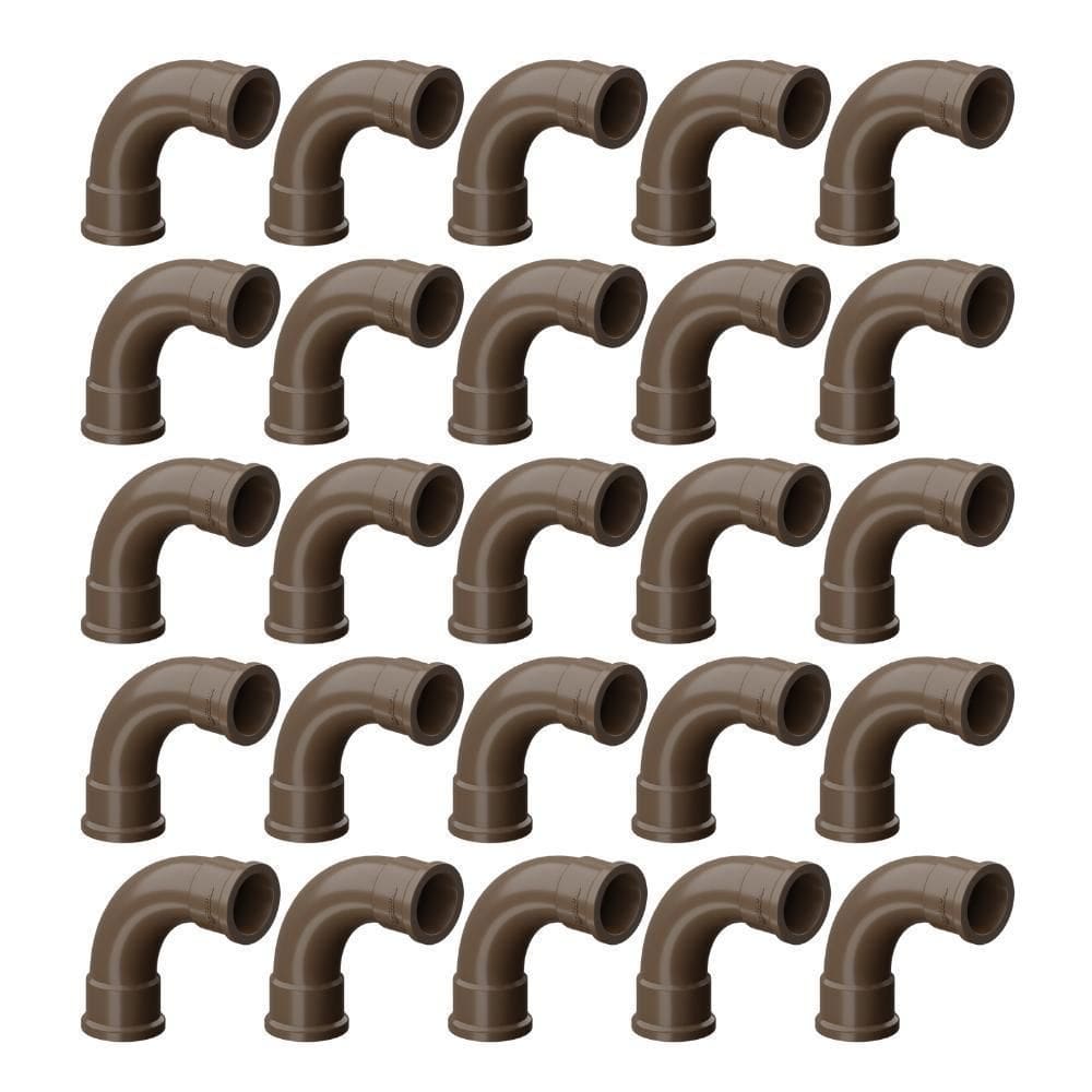 Kit Com 25 Unidades Curva 90º Soldável 32 Mm Tigre